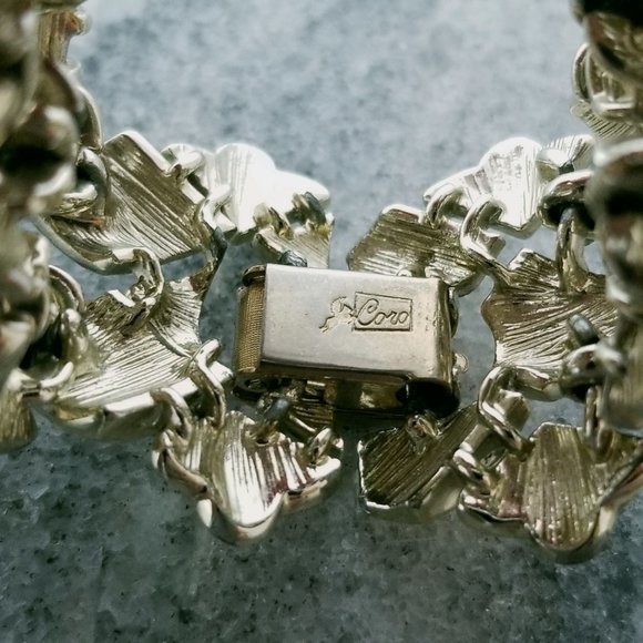 Coro Gold-Tone Geometric Bracelet - Picture 4 of 5